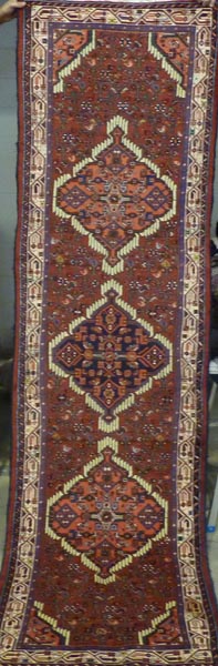 Appraisal: Persian Hamadan Rug hand knotted wool late th century -