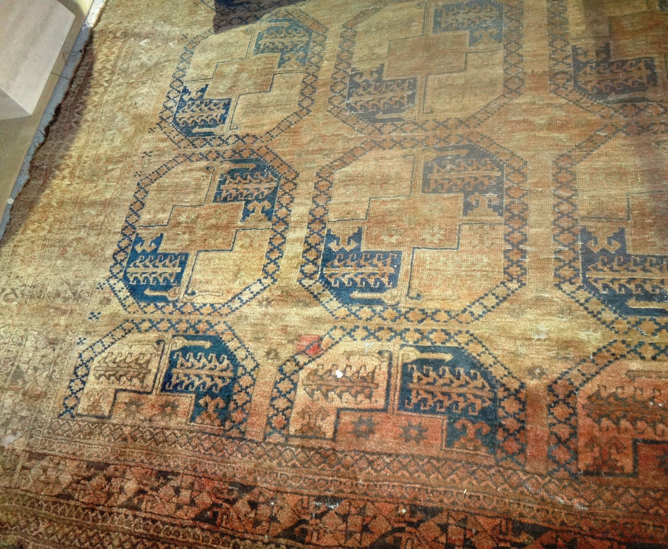 Appraisal: An Afghan Esari carpet and another rug