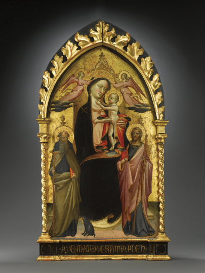 Appraisal: Giovanni di Marco Giovanni dal Ponte Florentine - Madonna with