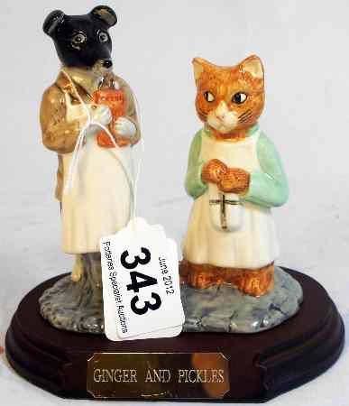 Appraisal: Beswick Beatrix Potter Tableau Figure Ginger and Pickles Limited Edition