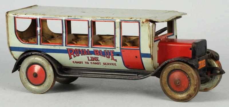 Appraisal: Tin Litho Chein Coast to Coast Bus Toy Push toy