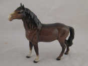 Appraisal: A ceramic Beswick pony with long tail and mane white