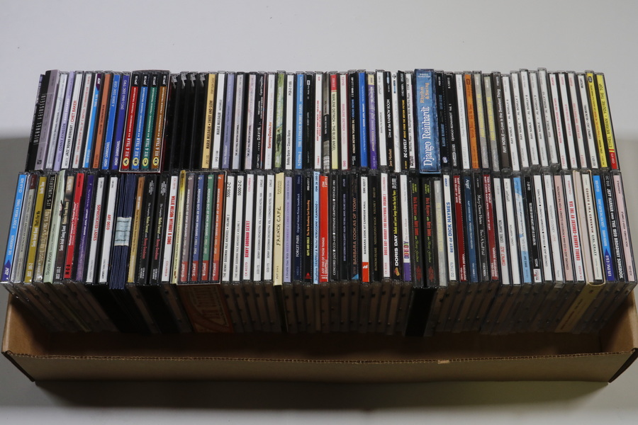 Appraisal: APPROX MUSIC CDS Box Lot of Over Assorted Music CD