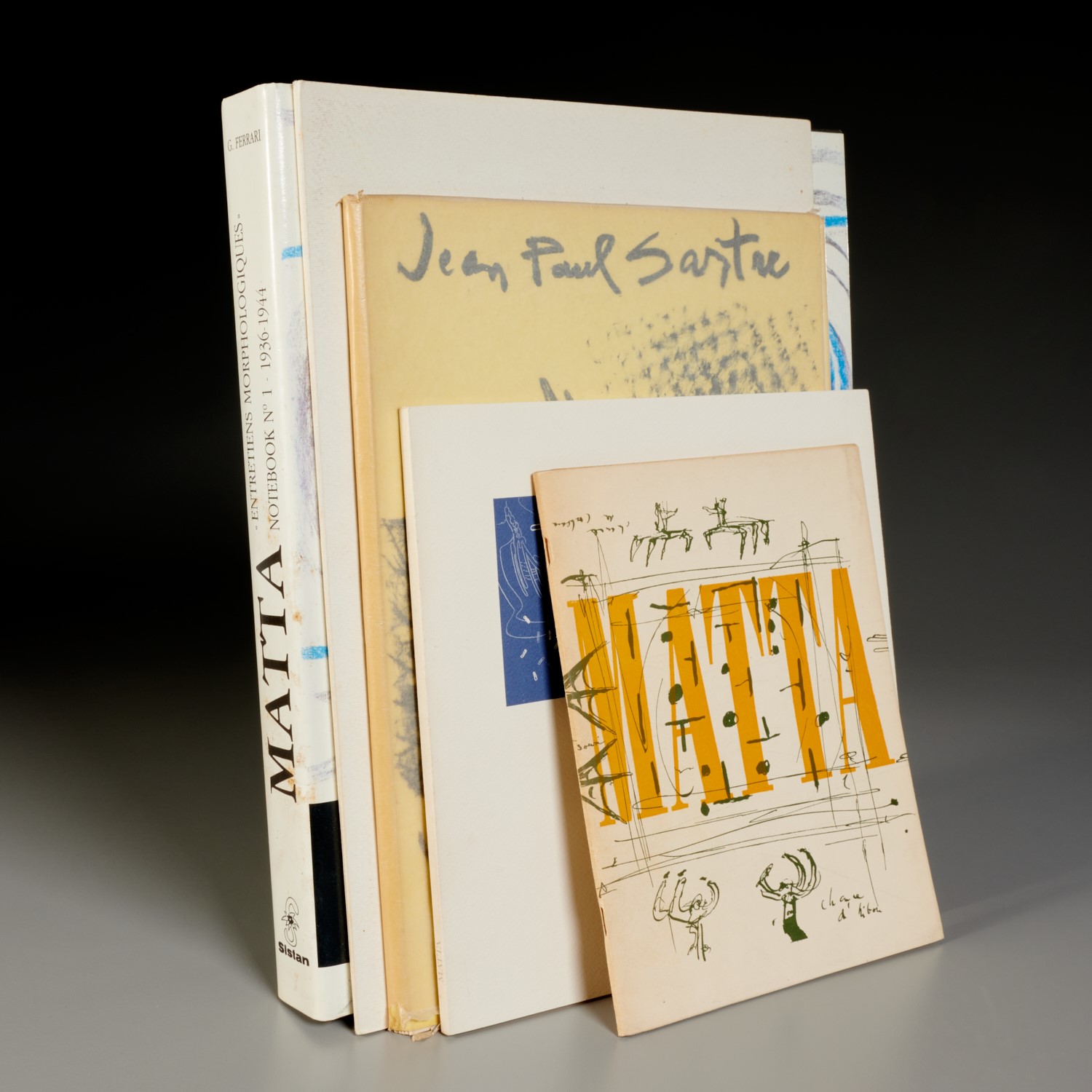 Appraisal: ROBERTO MATTA ILLUSTRATED VOLUMES Includes Andre Breton Preliminaires sur Matta