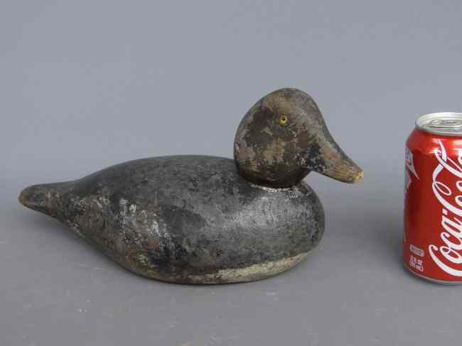 Appraisal: Early painted decoy '' Length