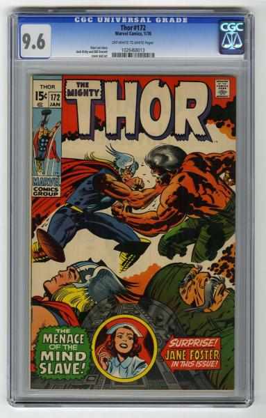 Appraisal: Thor CGC Marvel Comics Stan Lee story with Jack Kirby