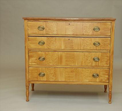 Appraisal: Faux-Painted Chest of Drawers