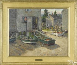 Appraisal: Donald Mosher American - Jon Redmond American th c Harry