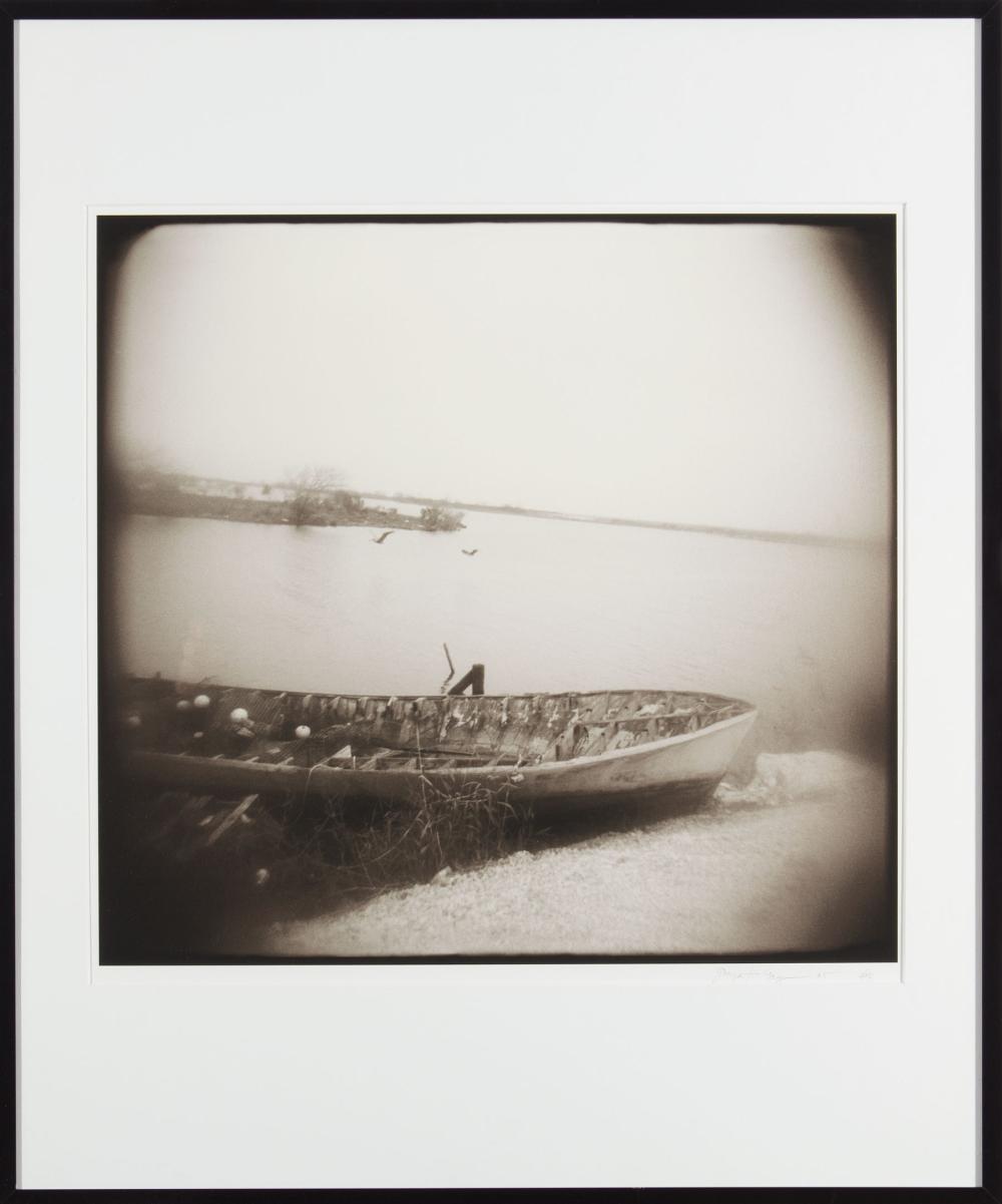 Appraisal: George Yerger American New Orleans b Abandoned Boat and Flying