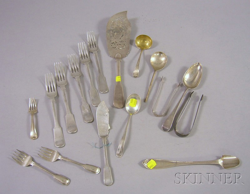 Appraisal: Approximately Seventeen Pieces of Mostly English Early th Century Silver