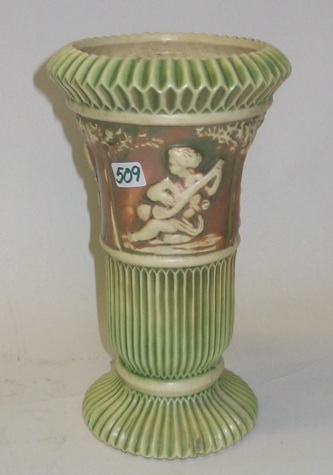 Appraisal: A ROSEVILLE DONATELLO ART POTTERY VASE C The vase surrounded