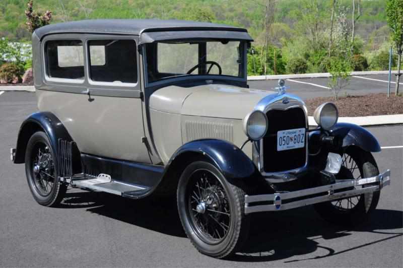 Appraisal: Ford Model A -Door Car Miles All original car Original