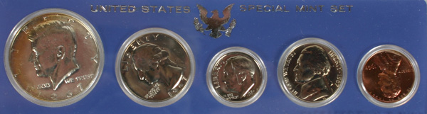 Appraisal: Three U S Coin Uncirculated Special Mint Sets