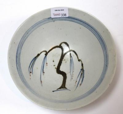 Appraisal: David Leach British - for Lowerdown Pottery a stoneware bowl