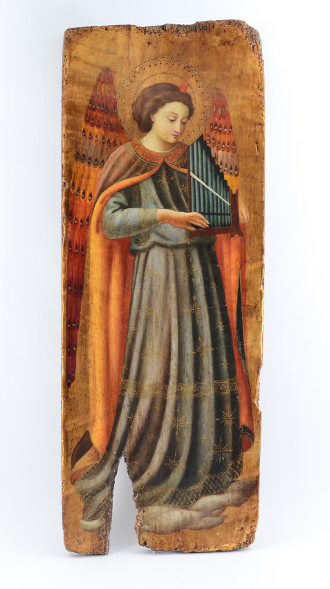 Appraisal: LARGE WOOD PANEL MANNER OF FRA ANGELICO Oil Wood Panel