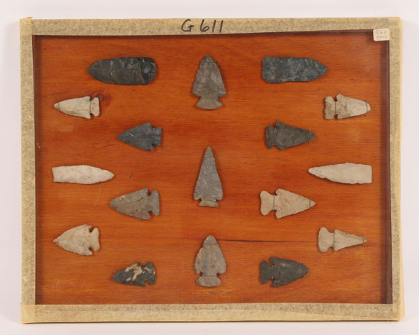 Appraisal: Lot of arrowheads from Holmes Summit and Stark counties OH