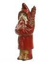 Appraisal: RARE STILL BANK - Cast Iron Standing Santa holding fir