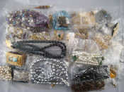 Appraisal: A large quantity of costume jewellery including a pair of