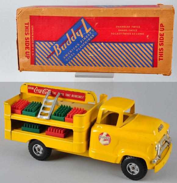 Appraisal: s Buddy L Coca-Cola Truck Toy with O B Description