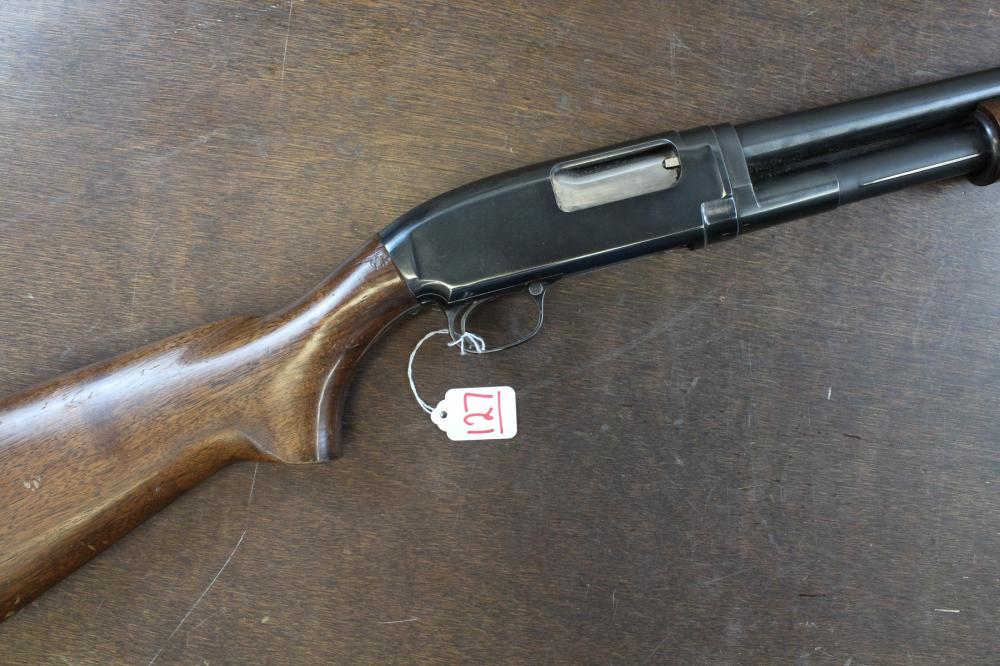 Appraisal: WINCHESTER MODEL SLIDE ACTION SHOTGUN gauge full choke barrel blued