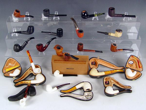 Appraisal: ESTATE LOT SMOKING PIPES OF THE WORLD pipes listed by