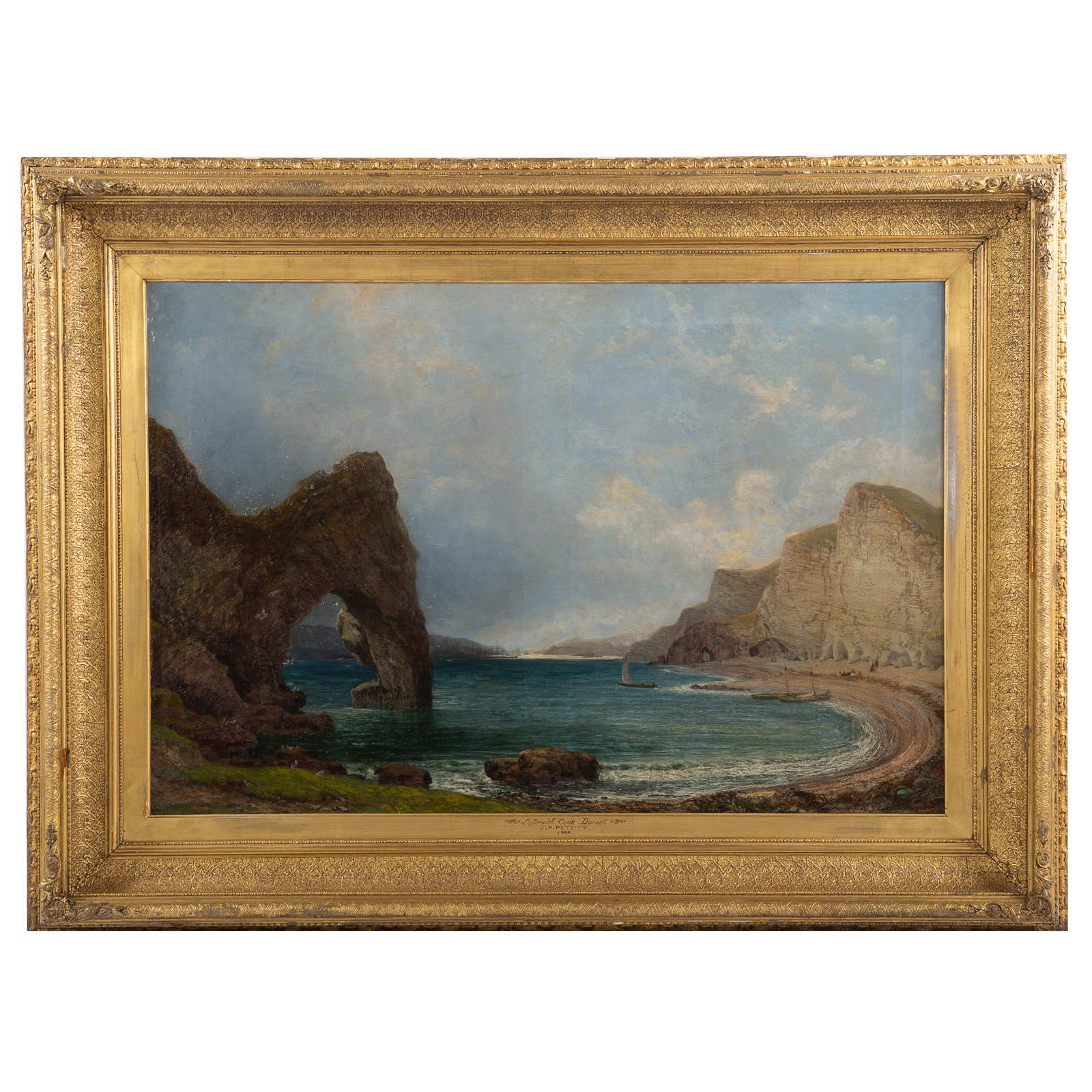 Appraisal: JOHN PAUL PETTITT LULWORTH COVE DORSET OIL English - Oil