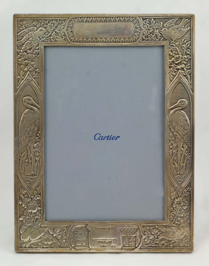 Appraisal: Cartier Sterling Baby Frame unengraved - x TO