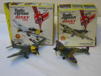 Appraisal: Spitfire MKII and Junkers JU B Stuka box AF E