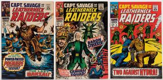 Appraisal: Captain Savage and His Leatherneck Raiders Complete Run Marvel A