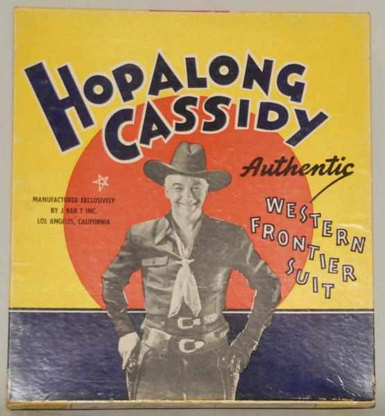 Appraisal: Hopalong Cassidy Cowboy Outfit In original Box Box says Manufactured