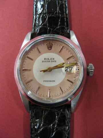 Appraisal: Rolex Man's Wrist Watch vintage collectior's piece with stainless steel