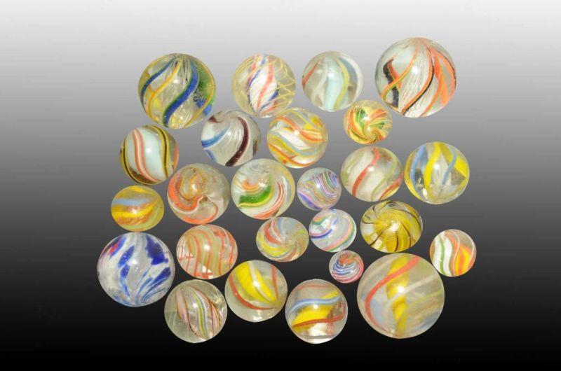 Appraisal: Lot of Handmade Marbles Description Nice assortment of handmade marbles