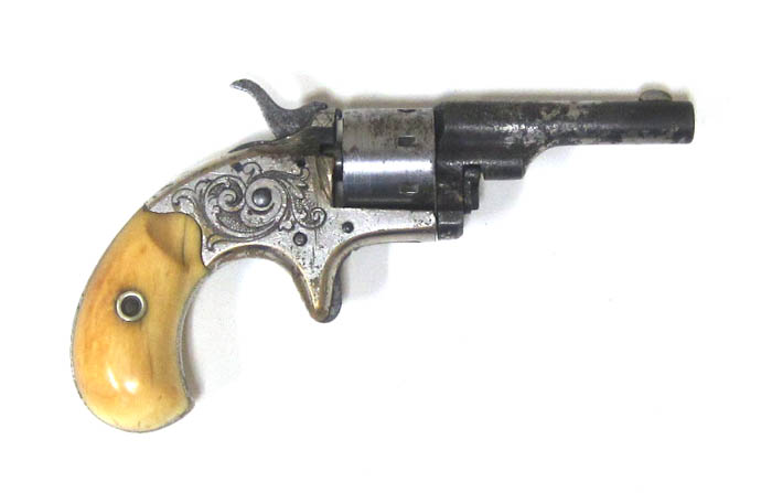 Appraisal: COLT OPEN TOP POCKET MODEL REVOLVER single action rim fire