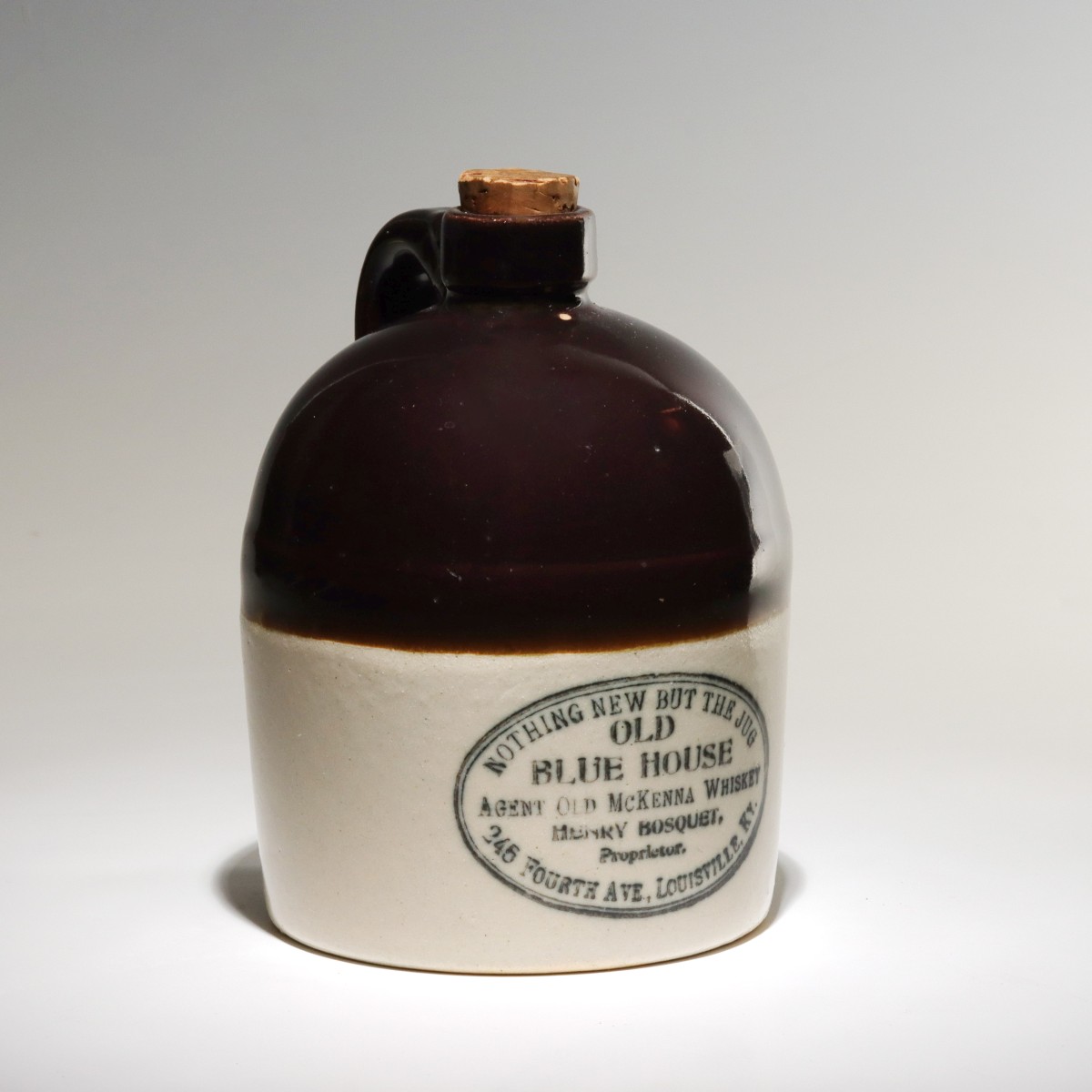 Appraisal: LOUISVILLE KENTUCKY STONEWARE MINI JUG