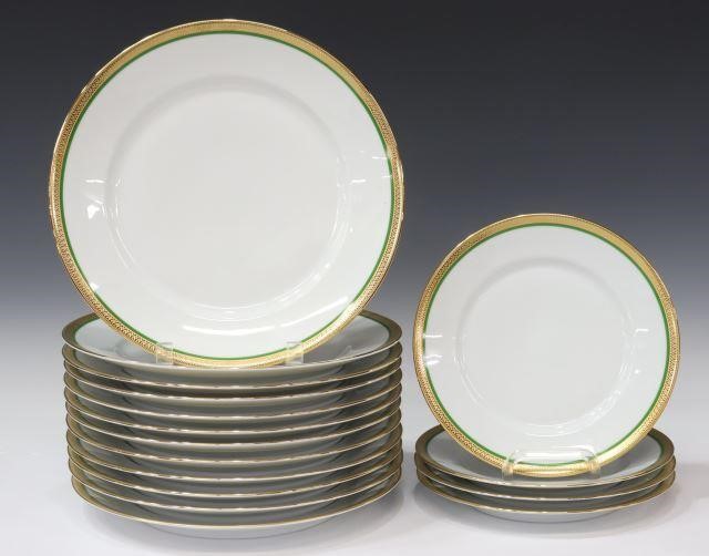 Appraisal: lot of French porcelain dinnerware Charles Field Haviland Limoges parcel