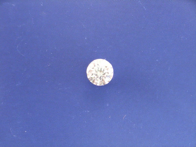 Appraisal: An unset ct round brilliant cut I colour VVS clarity