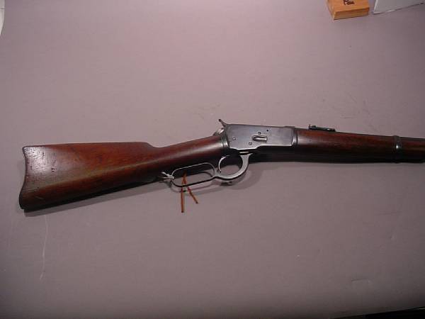 Appraisal: A Winchester Model saddle ring carbine Serial no for W