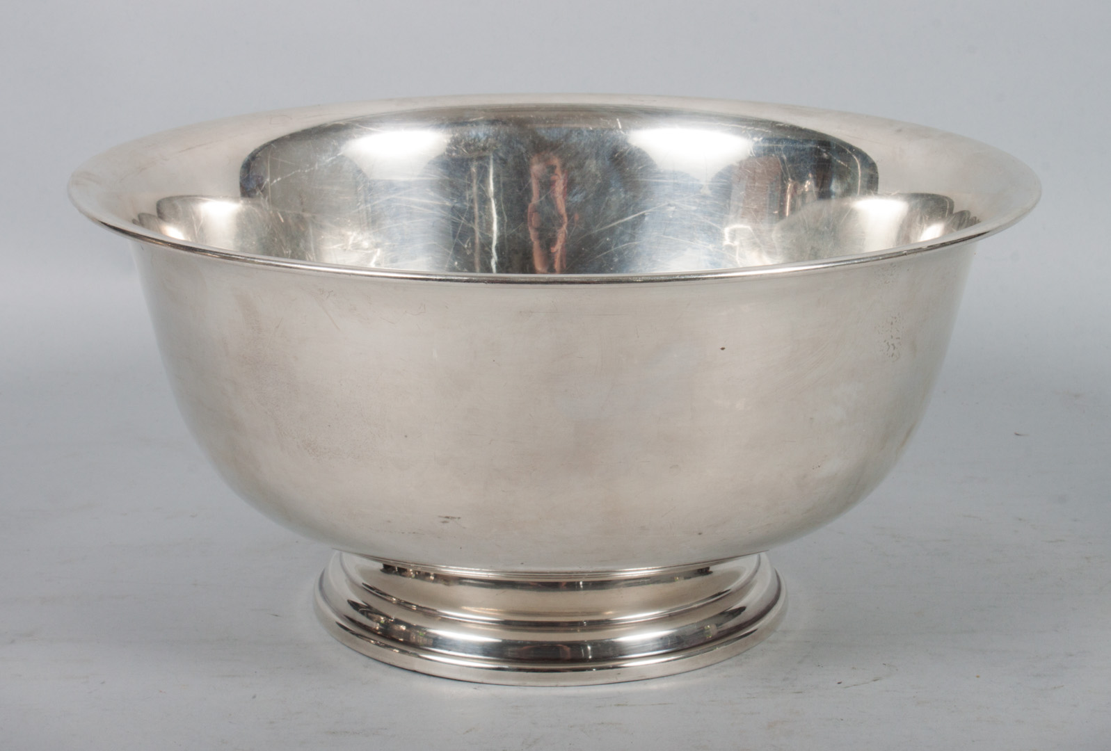 Appraisal: American sterling silver Revere bowl National Silver Co in Diam