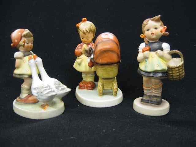 Appraisal: Hummel Figurines ''Doll Mother'' ''Feeding Time'' and ''Sister'' various marks