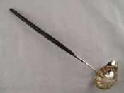 Appraisal: A Georgian silver punch ladle Isaac Cookson Newcastle