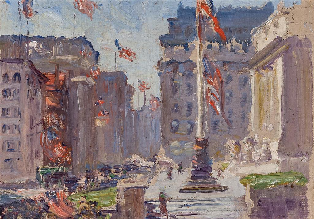 Appraisal: MARY PERKINS TAYLOR American - nd Street and Fifth oil