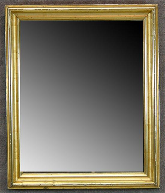 Appraisal: Water Gilt Mirror Frame Mid th Century Ogee molded composition