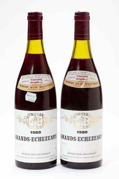 Appraisal: Grands-EchezeauxMongeard-Mugneret bottles - cm - cm lbsl sncAcquired from the