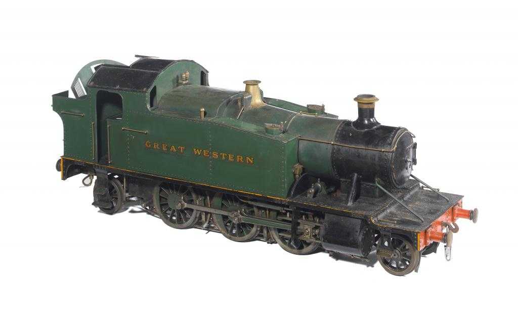 Appraisal: A INCH GAGUE MODEL - - T LOCOMOTIVE AND TENDER