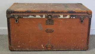 Appraisal: Signed Vintage Louis Vuitton Trunk No From an East St