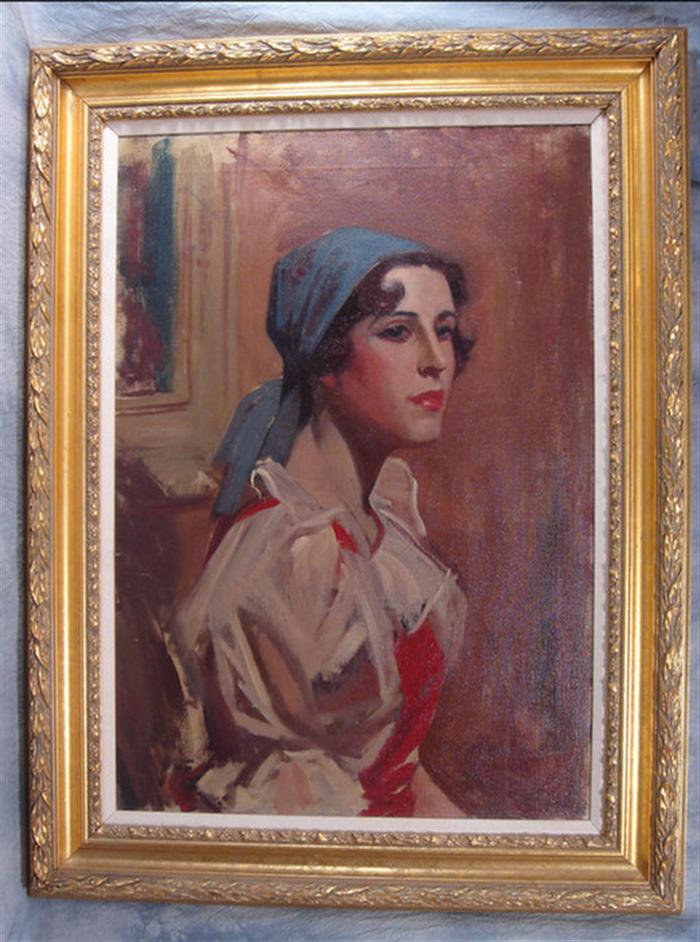 Appraisal: James Montgomery Flagg American NY - o c Portrait of