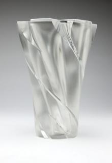 Appraisal: A Lalique clear and frosted ''Narcisse'' vase Second half th