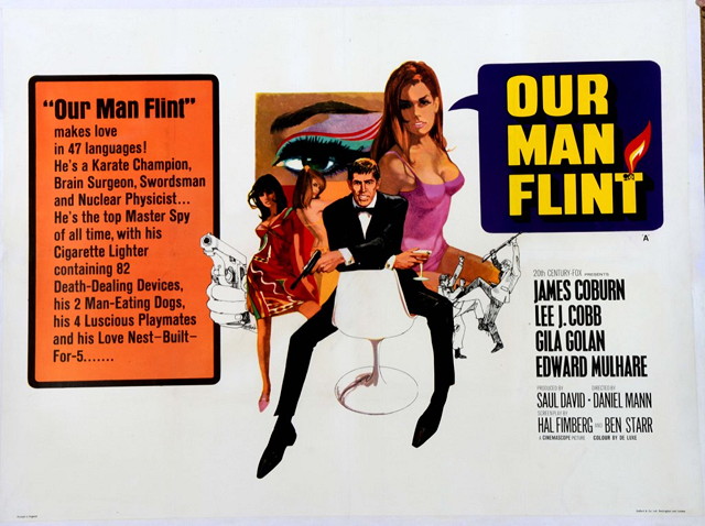 Appraisal: OUR MAN FLINT th Century Fox adventure starring James Coburn