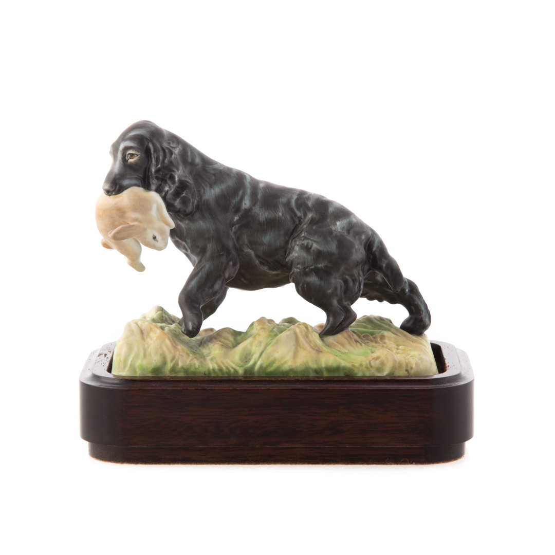 Appraisal: Royal Worcester china cocker spaniel from The Sporting Dogs Series