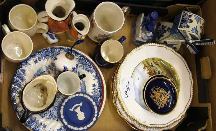 Appraisal: A Collection of various Pottery to include Good Spode Plates